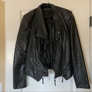 Blank NYC faux leather jacket
